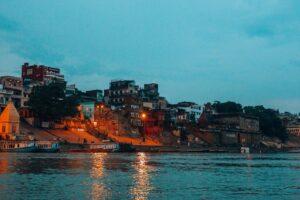 Experiencing Spiritual Sunrise Moments on the Peaceful Banks of Varanasi