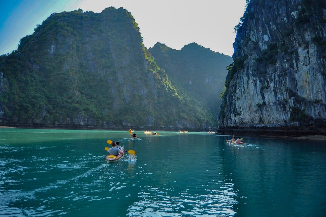 kayaking at Phang Nga Bay